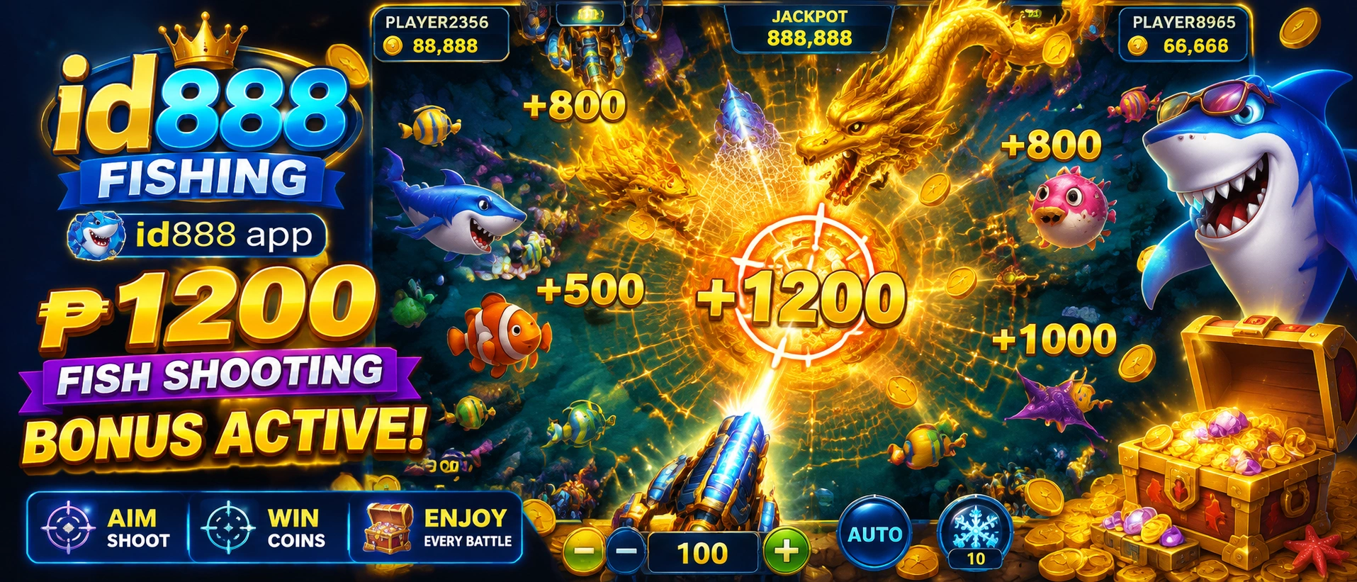 Mobile fishing game interface