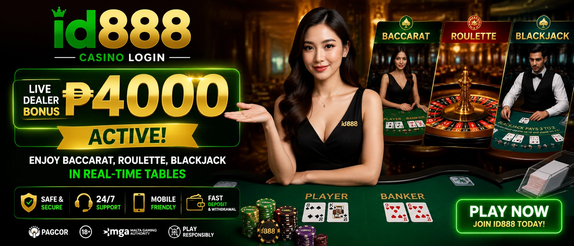Live casino table preview 2