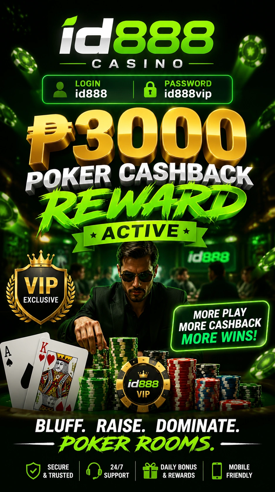 Fast-fold poker style