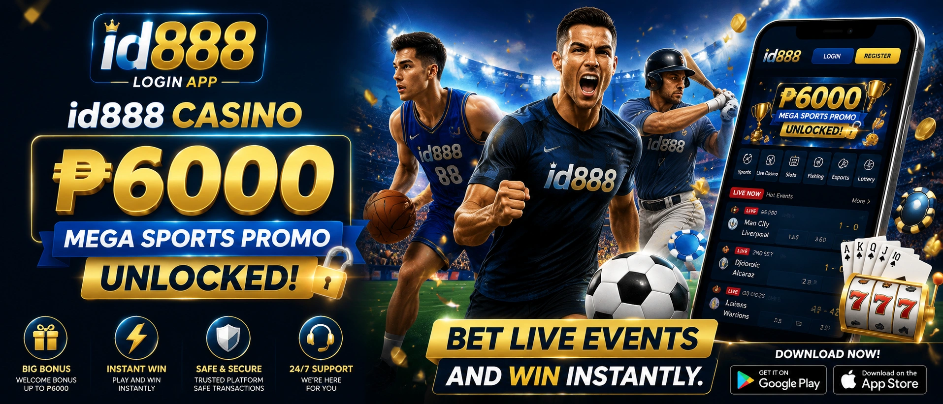 Football betting odds screen on smartphone
